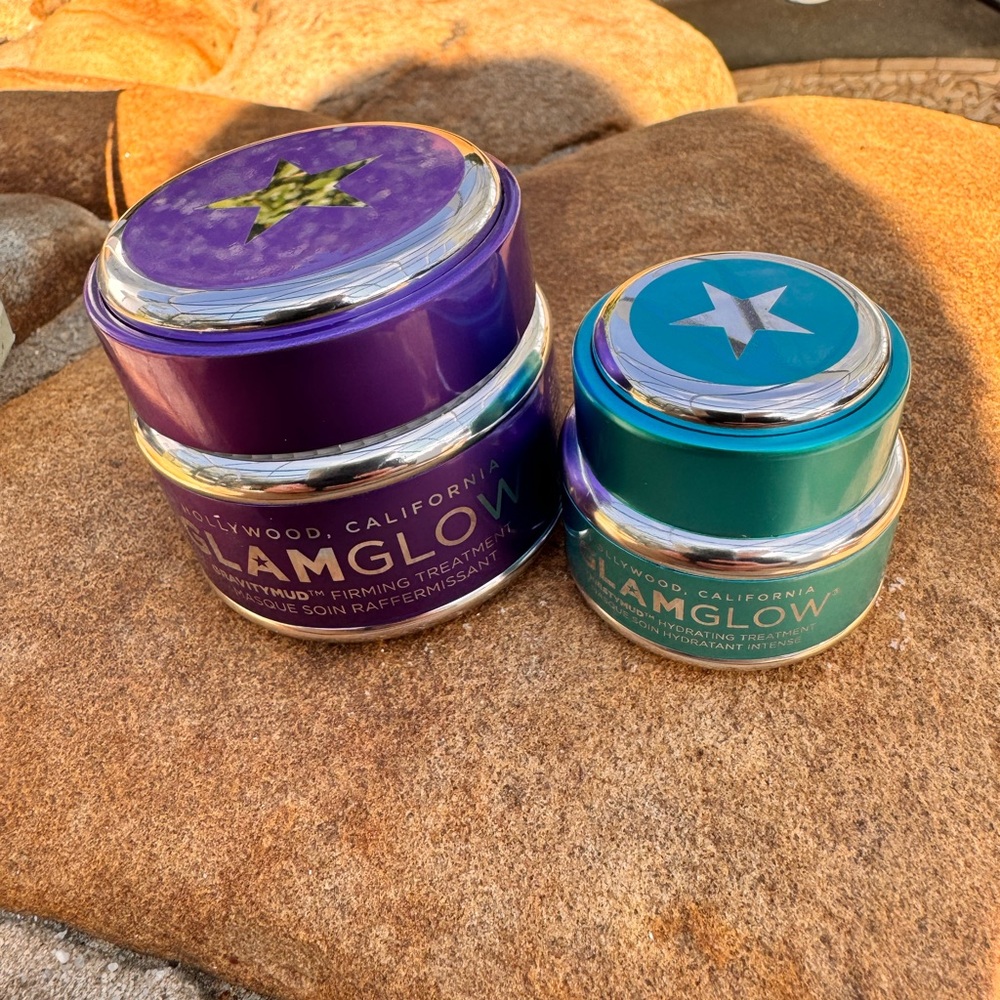 Glamglow Purple and Teal Skincare Set